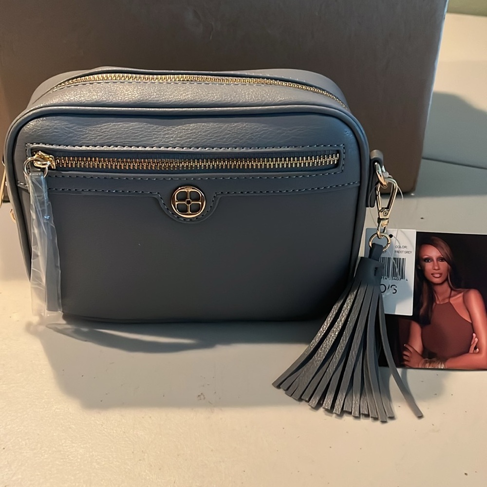 Inman frost grey Gray Crossbody Bag